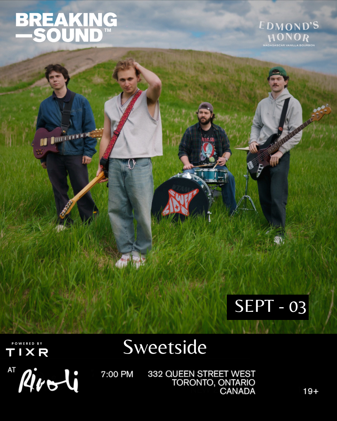 Breaking Sound @ The Rivoli show poster