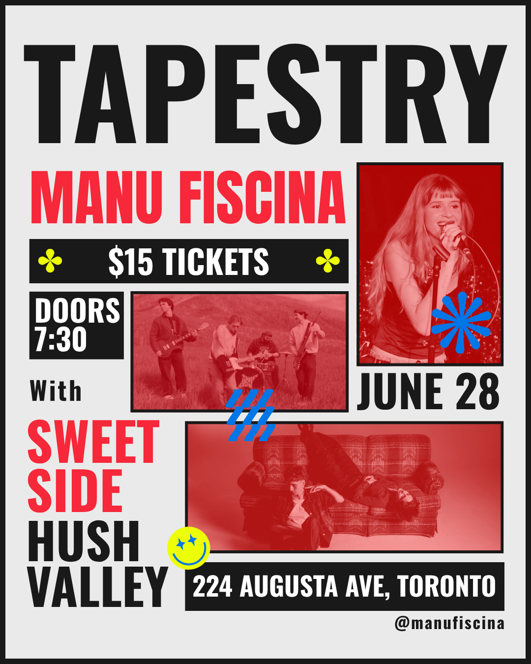 Tapestry show poster